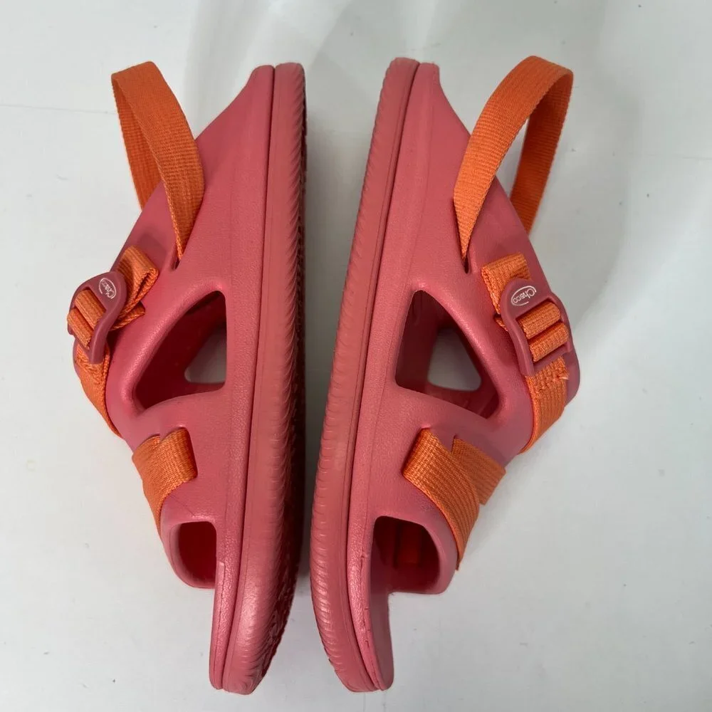 CHACO Chillos Pink Big Girls Sandals Size 6